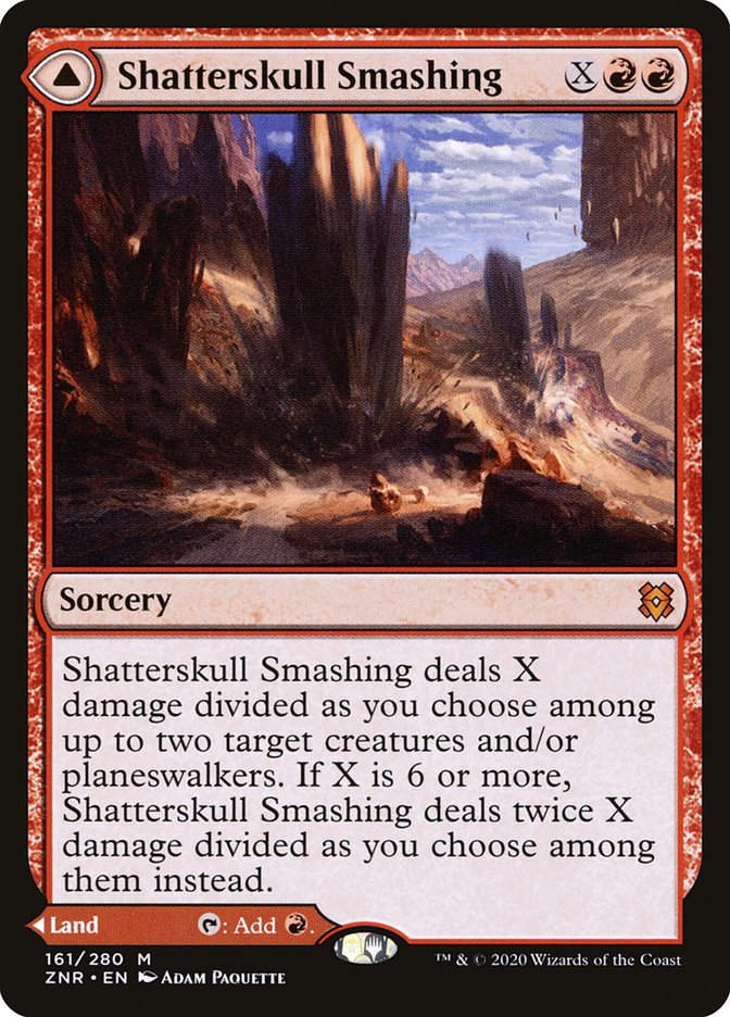 Shatterskull Smashing // Shatterskull, the Hammer Pass [Zendikar Rising] | Exor Games New Glasgow