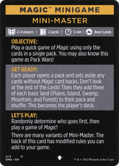 Mini-Master (Magic Minigame) [Commander Legends: Battle for Baldur's Gate Minigame] | Exor Games New Glasgow