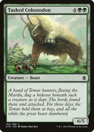 Tusked Colossodon [Khans of Tarkir] | Exor Games New Glasgow