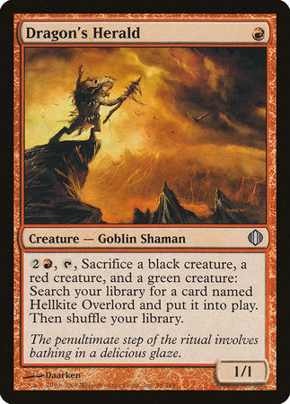 Dragon's Herald [Shards of Alara] | Exor Games New Glasgow