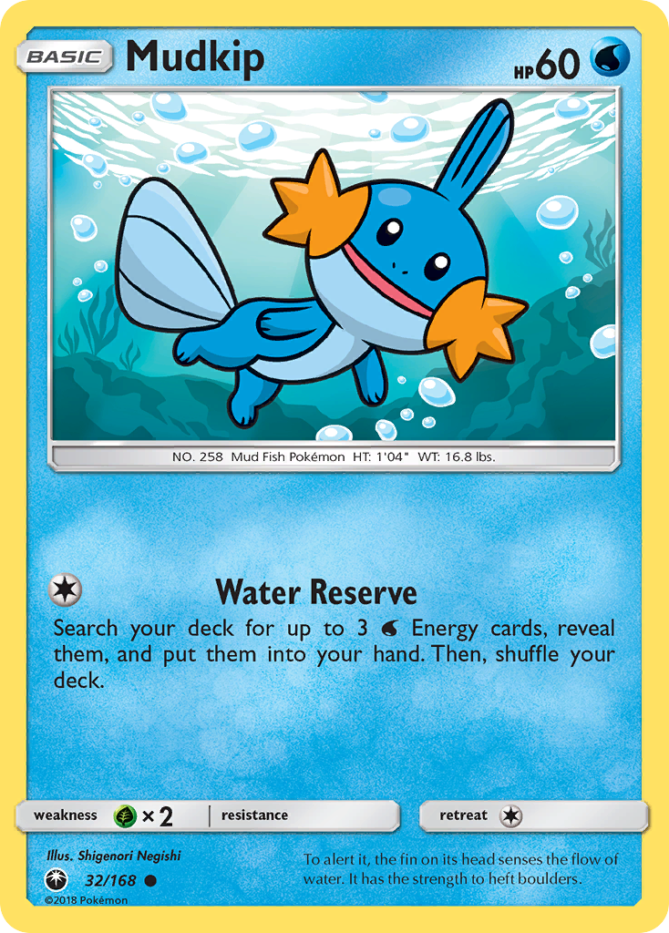 Mudkip (32/168) [Sun & Moon: Celestial Storm] | Exor Games New Glasgow