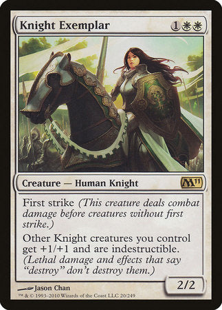 Knight Exemplar [Magic 2011] | Exor Games New Glasgow