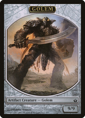 Golem Token [Mirrodin Besieged Tokens] | Exor Games New Glasgow