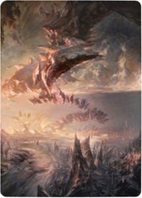 Needleverge Pathway Art Card [Zendikar Rising Art Series] | Exor Games New Glasgow