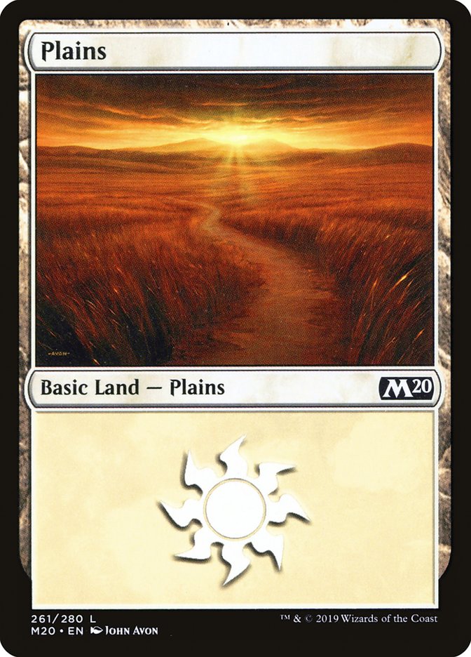 Plains (#261) [Core Set 2020] | Exor Games New Glasgow