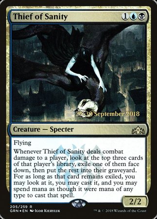 Thief of Sanity [Guilds of Ravnica Promos] | Exor Games New Glasgow