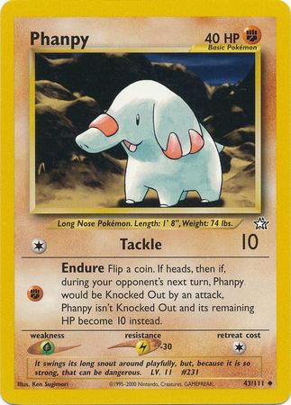 Phanpy (43/111) [Neo Genesis Unlimited] | Exor Games New Glasgow