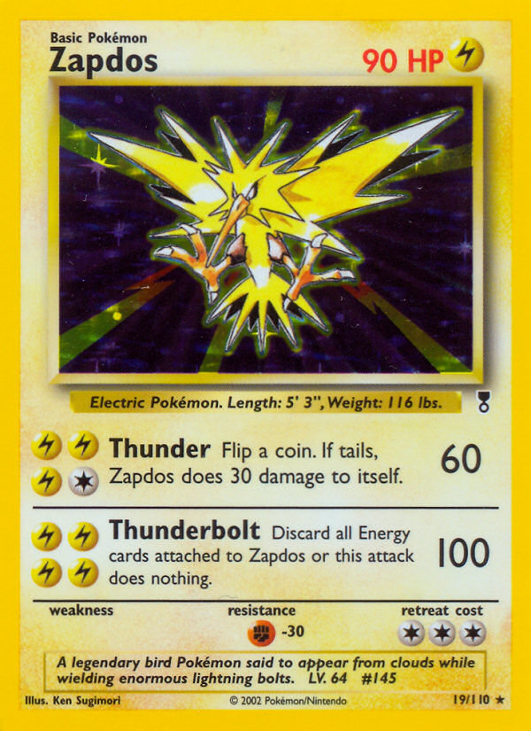 Zapdos (19/110) [Legendary Collection] | Exor Games New Glasgow