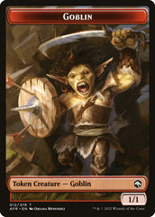 Goblin (012) // Blood (017) Double-sided Token [Challenger Decks 2022 Tokens] | Exor Games New Glasgow