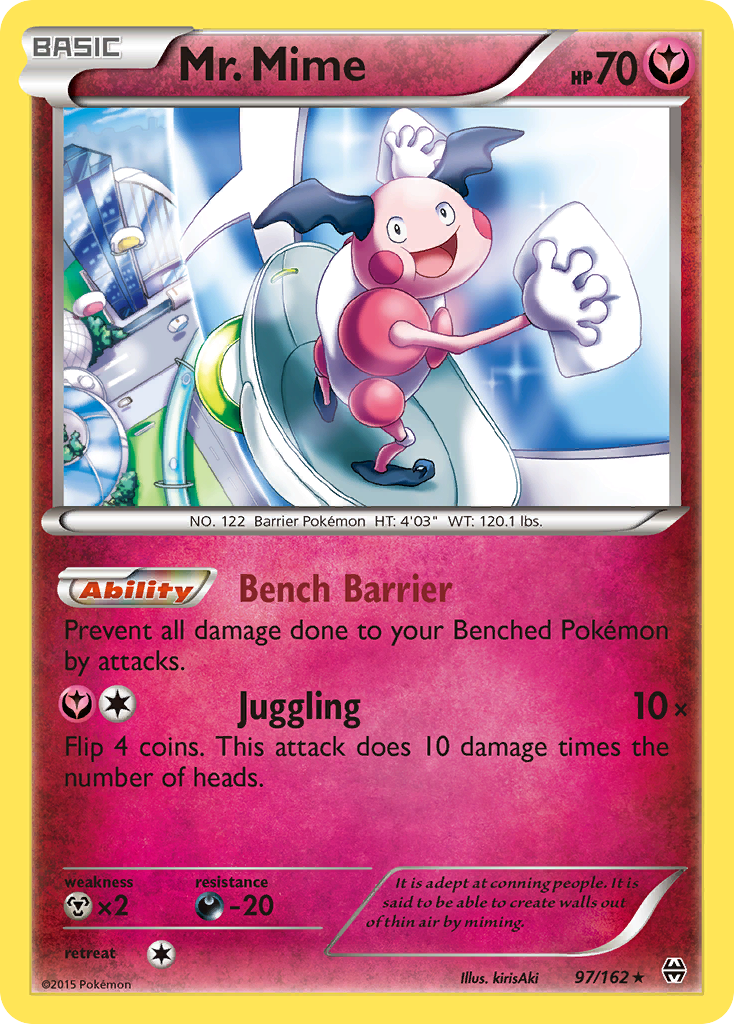 Mr. Mime (97/162) [XY: BREAKthrough] | Exor Games New Glasgow