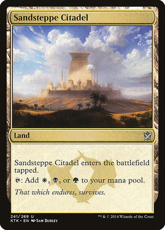 Sandsteppe Citadel [Khans of Tarkir] | Exor Games New Glasgow