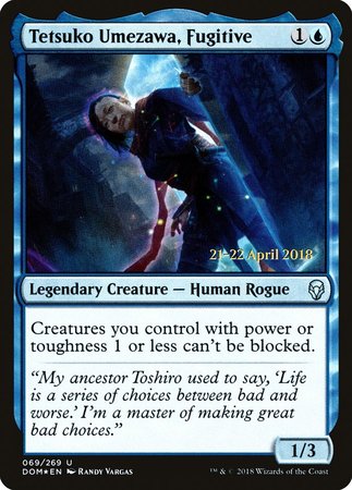 Tetsuko Umezawa, Fugitive [Dominaria Promos] | Exor Games New Glasgow