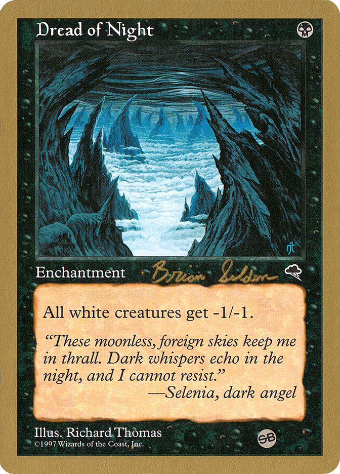 Dread of Night (Brian Selden) (SB) [World Championship Decks 1998] | Exor Games New Glasgow