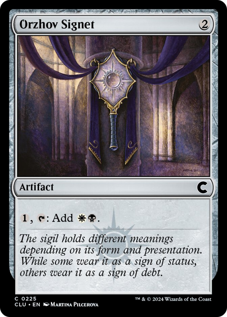 Orzhov Signet [Ravnica: Clue Edition] | Exor Games New Glasgow