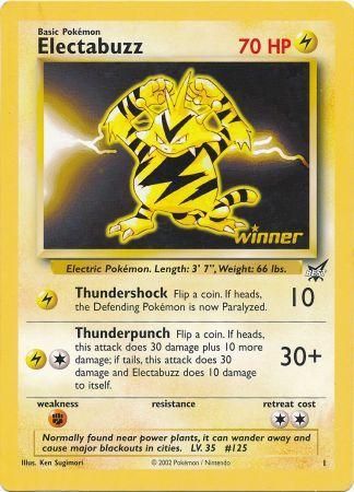 Electabuzz (1) (Jumbo Card) [Best of Promos] | Exor Games New Glasgow