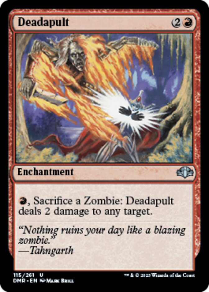 Deadapult [Dominaria Remastered] | Exor Games New Glasgow