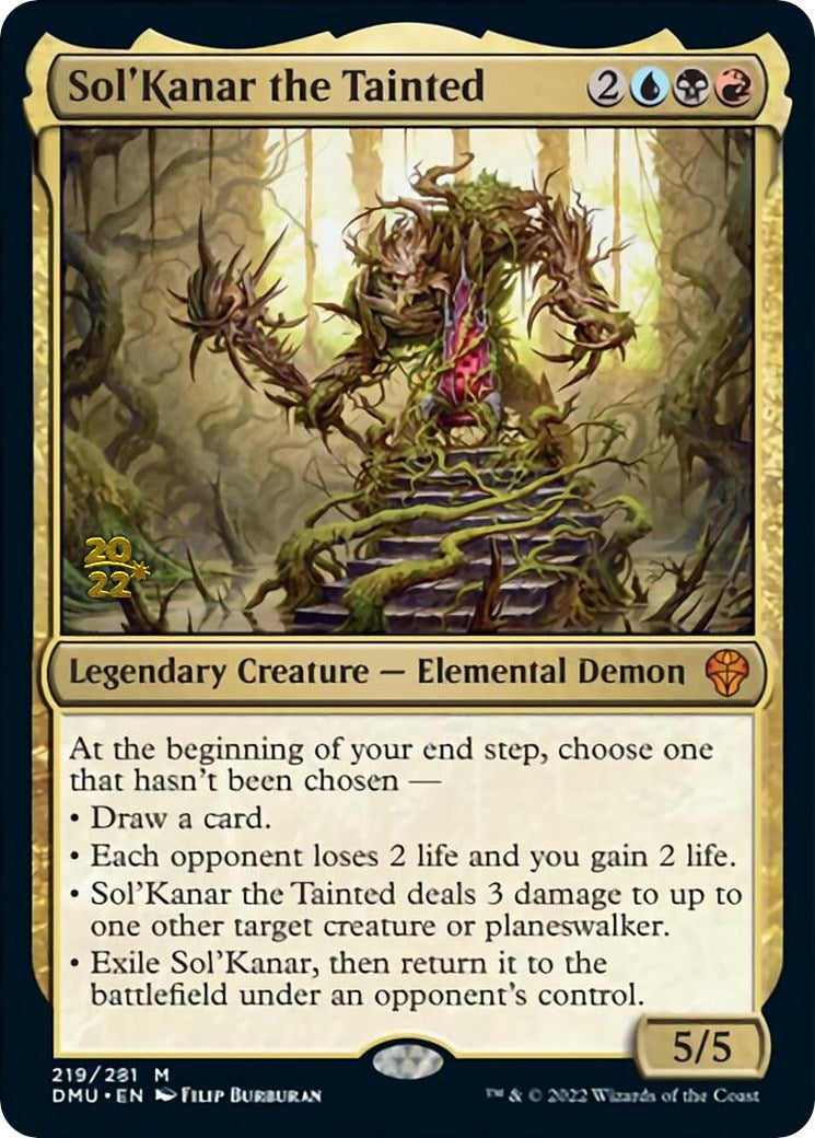 Sol'Kanar the Tainted [Dominaria United Prerelease Promos] | Exor Games New Glasgow