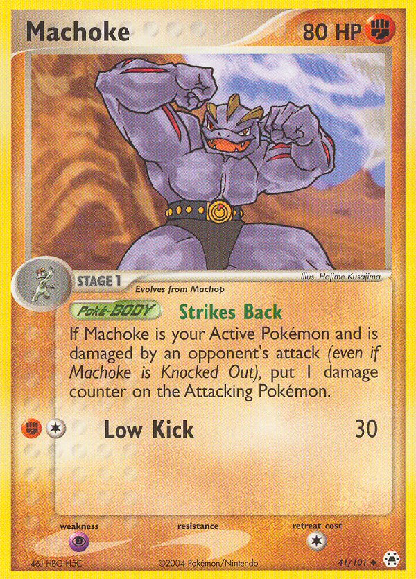 Machoke (41/101) [EX: Hidden Legends] | Exor Games New Glasgow