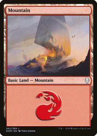 Mountain (263) [Dominaria] | Exor Games New Glasgow