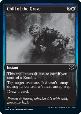 Chill of the Grave [Innistrad: Double Feature] | Exor Games New Glasgow
