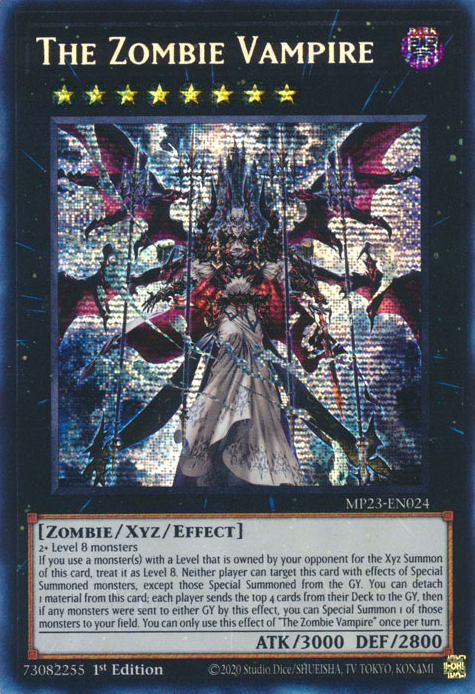 The Zombie Vampire [MP23-EN024] Prismatic Secret Rare | Exor Games New Glasgow