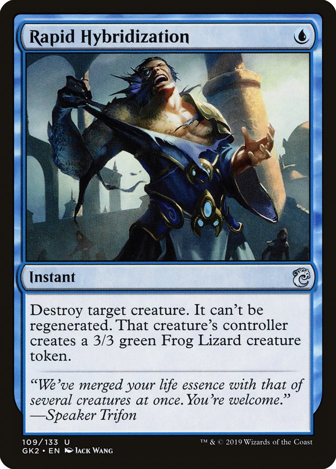 Rapid Hybridization [Ravnica Allegiance Guild Kit] | Exor Games New Glasgow