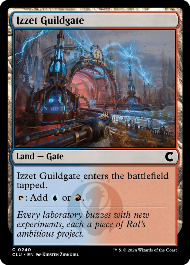 Izzet Guildgate [Ravnica: Clue Edition] | Exor Games New Glasgow