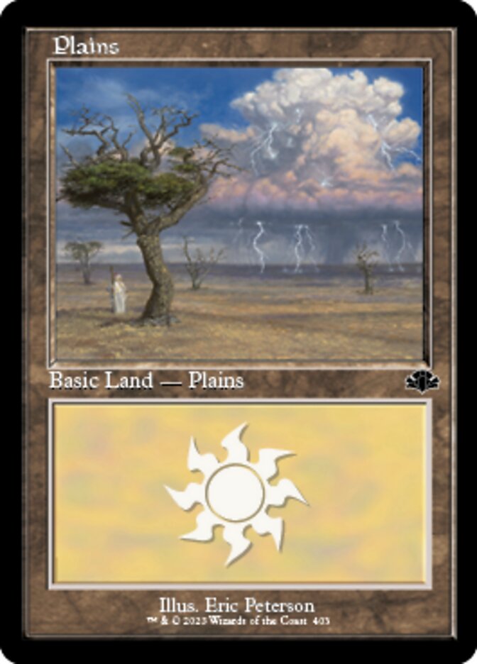 Plains (403) (Retro) [Dominaria Remastered] | Exor Games New Glasgow