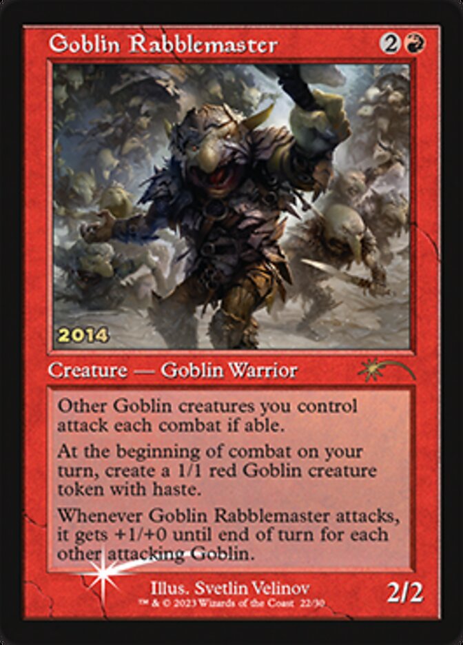 Goblin Rabblemaster [30th Anniversary Promos] | Exor Games New Glasgow