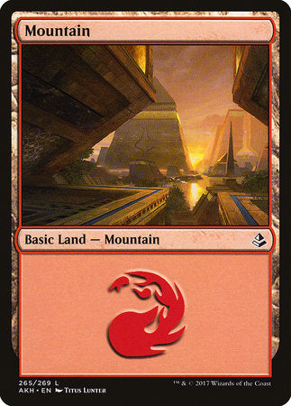 Mountain (265) [Amonkhet] | Exor Games New Glasgow