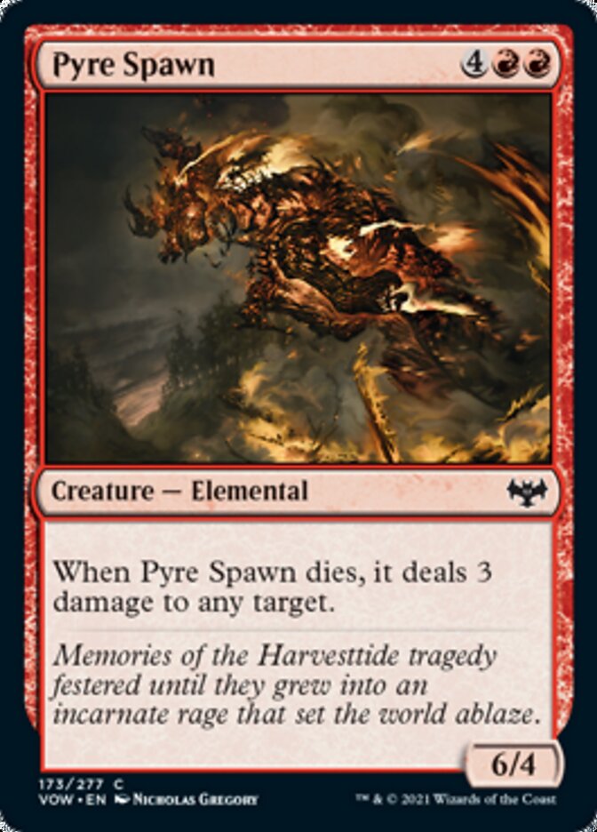Pyre Spawn [Innistrad: Crimson Vow] | Exor Games New Glasgow