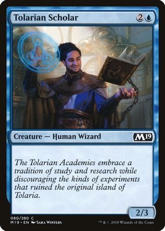 Tolarian Scholar [Core Set 2019] | Exor Games New Glasgow