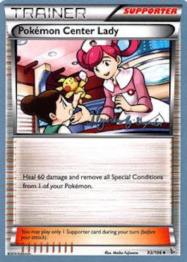 Pokemon Center Lady (93/106) (Primal Groudon - Alejandro Ng-Guzman) [World Championships 2015] | Exor Games New Glasgow