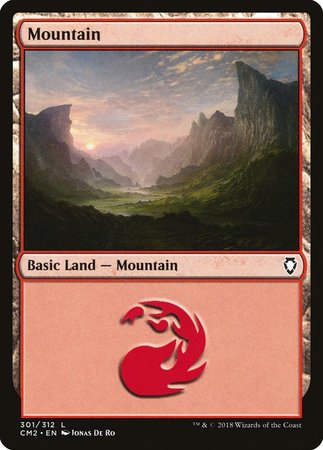 Mountain (301) [Commander Anthology Volume II] | Exor Games New Glasgow