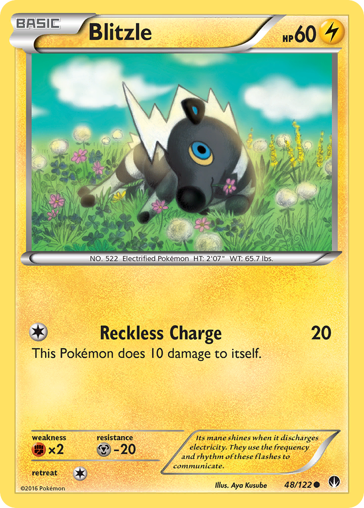 Blitzle (48/122) [XY: BREAKpoint] | Exor Games New Glasgow