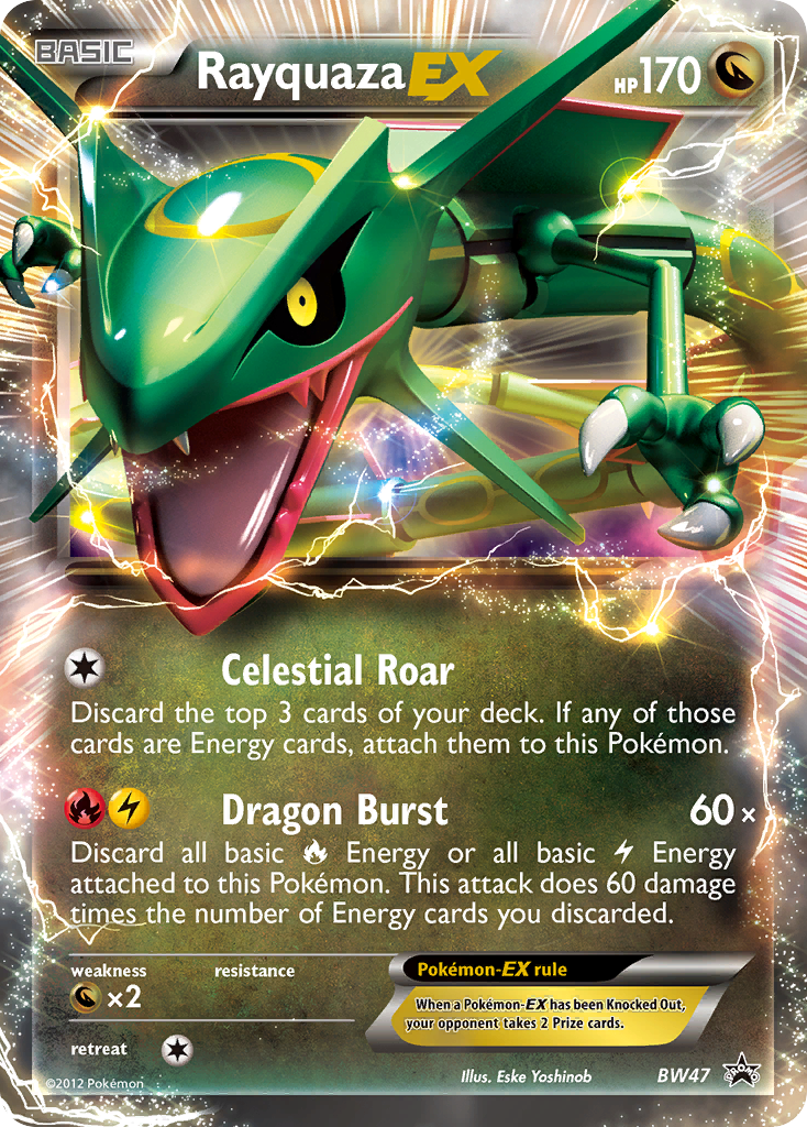 Rayquaza EX (BW47) [Black & White: Black Star Promos] | Exor Games New Glasgow