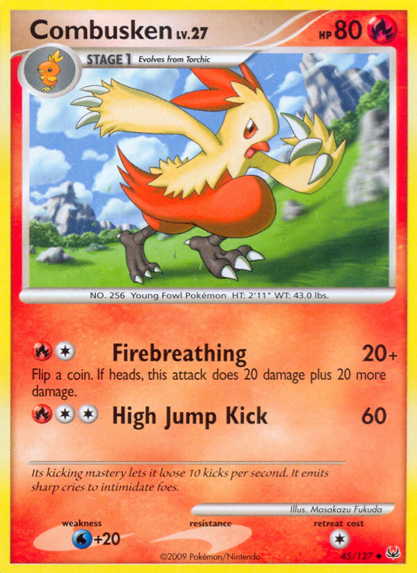 Combusken (45/127) [Platinum: Base Set] | Exor Games New Glasgow