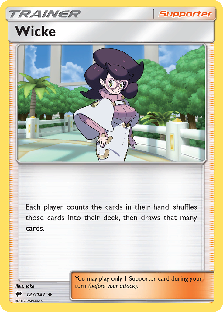 Wicke (127/147) [Sun & Moon: Burning Shadows] | Exor Games New Glasgow