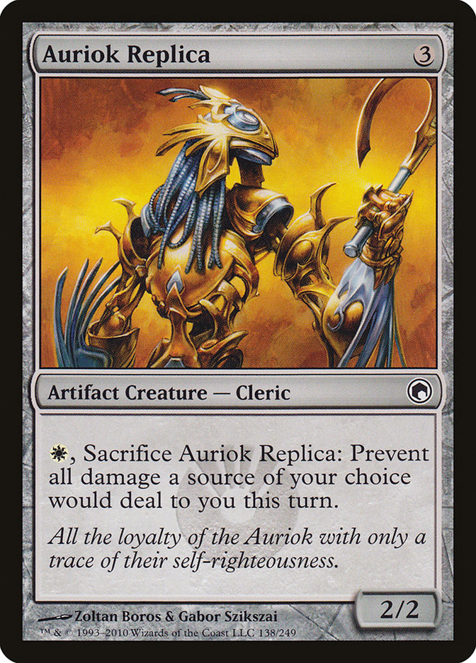 Auriok Replica [Scars of Mirrodin] | Exor Games New Glasgow