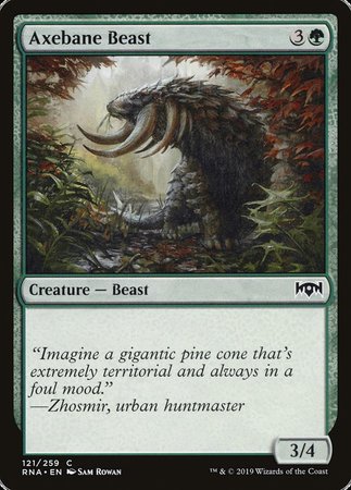 Axebane Beast [Ravnica Allegiance] | Exor Games New Glasgow