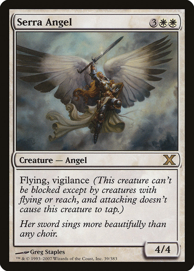 Serra Angel [Tenth Edition] | Exor Games New Glasgow