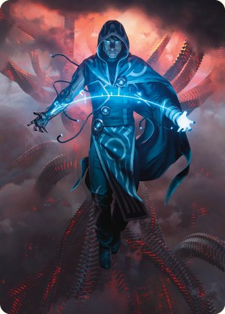 Jace, the Perfected Mind Art Card [Phyrexia: All Will Be One Art Series] | Exor Games New Glasgow