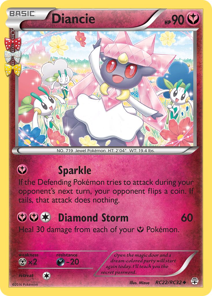 Diancie (RC22/RC32) [XY: Generations] | Exor Games New Glasgow