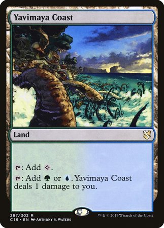 Yavimaya Coast [Commander 2019] | Exor Games New Glasgow