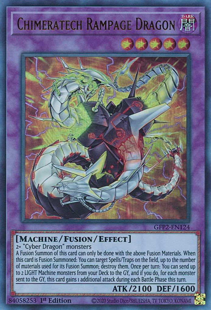 Chimeratech Rampage Dragon [GFP2-EN124] Ultra Rare | Exor Games New Glasgow