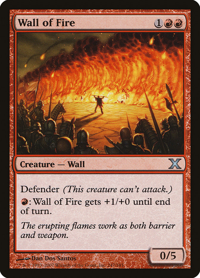 Wall of Fire [Tenth Edition] | Exor Games New Glasgow