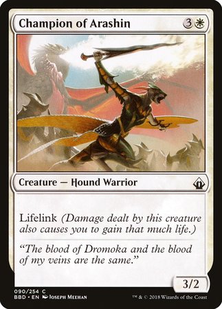 Champion of Arashin [Battlebond] | Exor Games New Glasgow