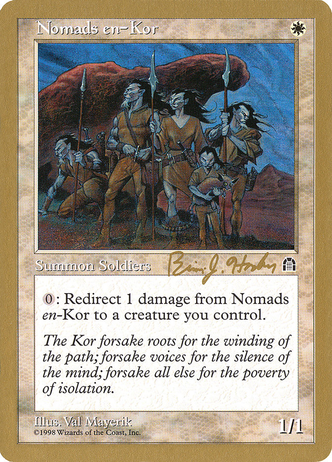 Nomads en-Kor (Brian Hacker) [World Championship Decks 1998] | Exor Games New Glasgow