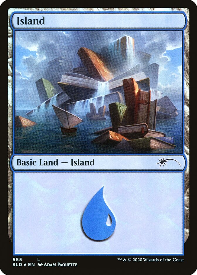 Island (Well Read) (555) [Secret Lair Drop Promos] | Exor Games New Glasgow