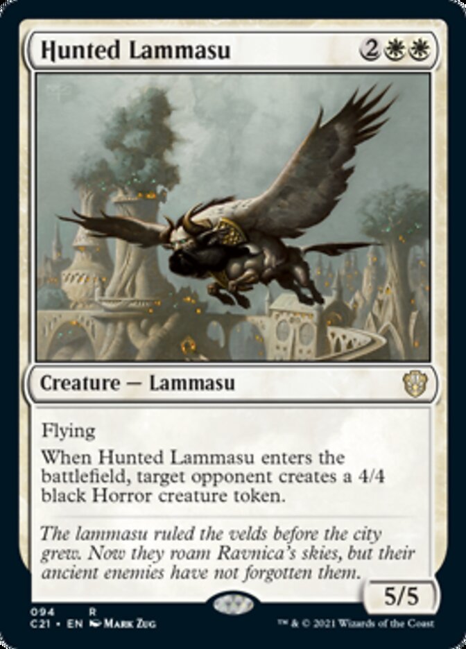 Hunted Lammasu [Commander 2021] | Exor Games New Glasgow